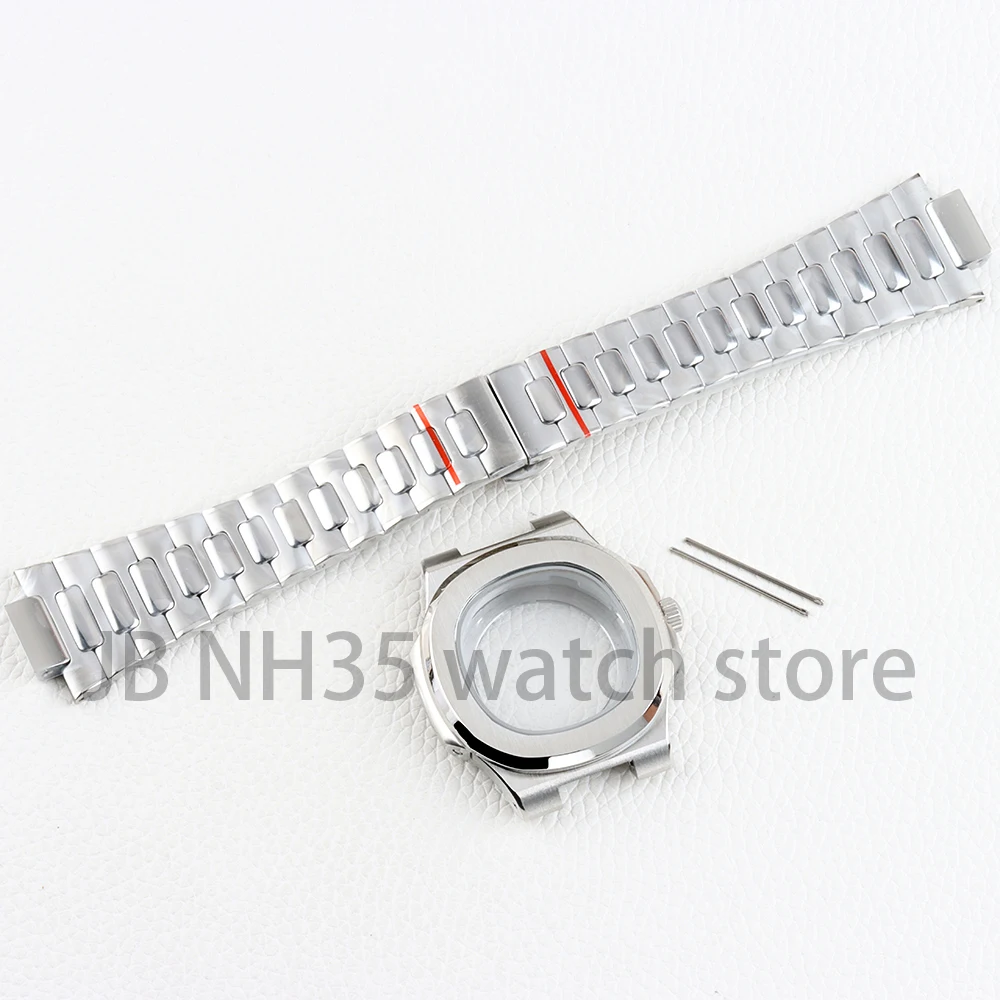 40mm Nh35 Watch Case For Nautilus NH35 NH36 NH38 Movement 29.8mm Dial Waterproof 316L Stainless Steel Modification Accessories