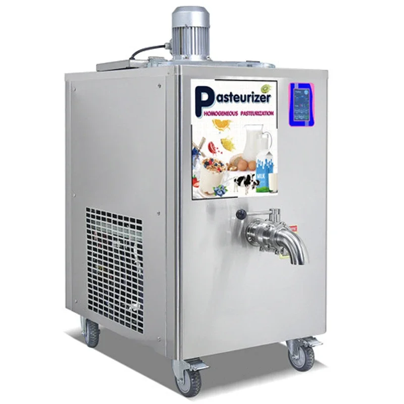 ماكينة الكل في واحد منزلية وتجارية ، ماكينة بسترة بدرجة حرارة قابلة للتعديل ، عصير حليب ، فولاذ مقاوم للصدأ