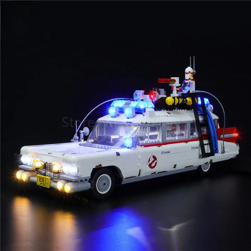 

LED Light Kit for 10274 Creator Ghostbusters ECTO-1, Educational Car Block DIY Toy Set (Building Blocks Not Included)