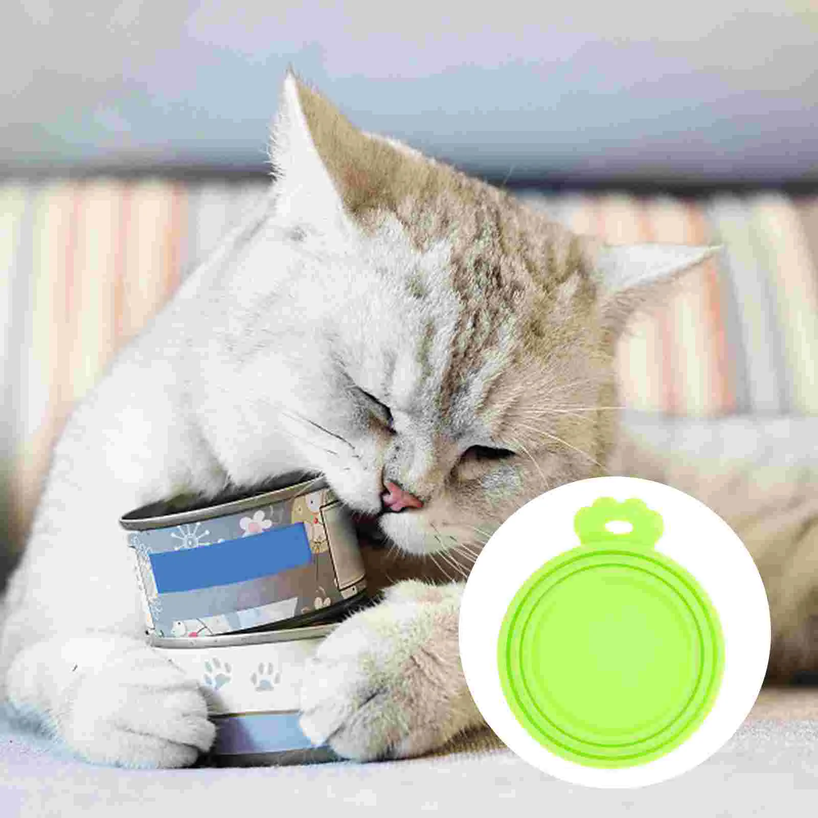 

3 Pcs Silicone Lid for Cans Dog Food Cat Lids Cover Silica Gel Toppers Covers Canned Goods