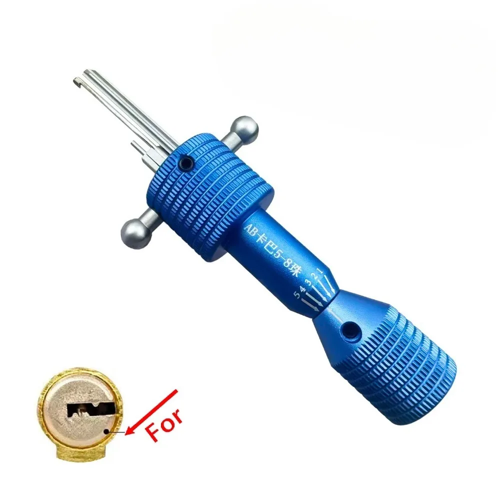 KABA MUL-78 Positive Groove AB KABA Positioning One-character Key Decoder Tool Locksmith Tool Ools Invincible Lock Open And C