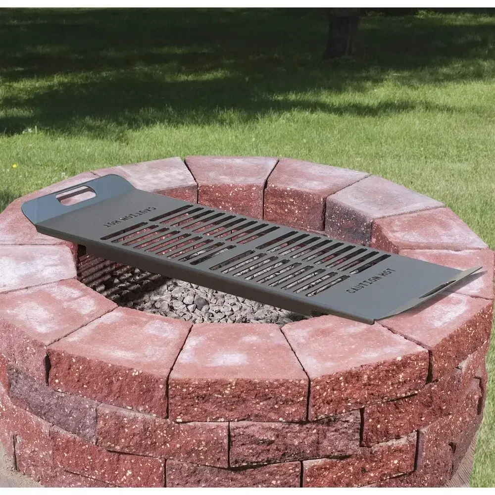 Drop-in Cooking Grate for Fire Pits, Round or Square, Made in USA