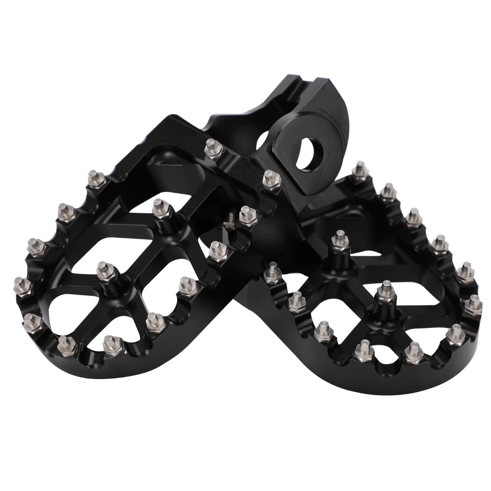For KTM SX SXF EXC EXCF XC XCF 125 150 250 300 350 450 500 2017-2022 Motorcycle CNC Foot Pegs Rests Footpegs Footrests Dirt Bike