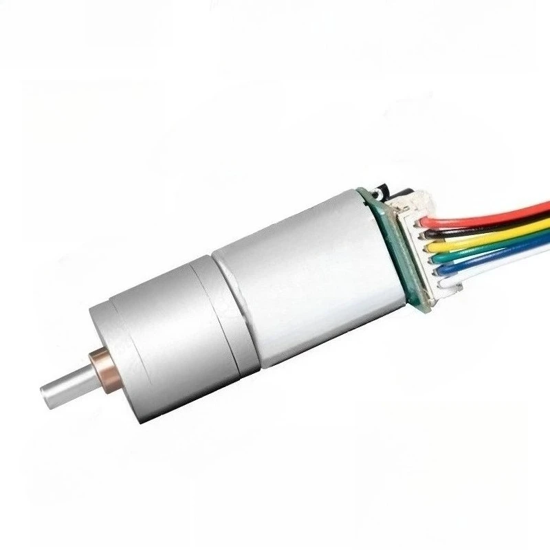 JGA20-180 Encoder Miniature DC Deceleration Large Torque Motor 12V24V Speed Regulation Positive and reverse Small Motor