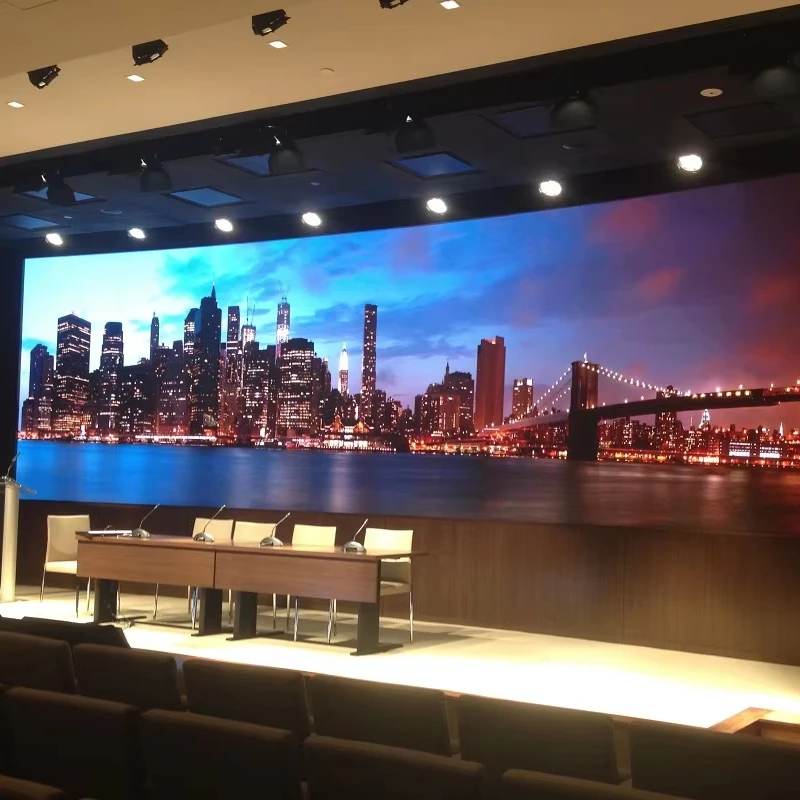 P2.5-P3.9 Mobile Stage Backdrop LED Video Wall IP65 Waterproof 3840Hz SDK Supported Display