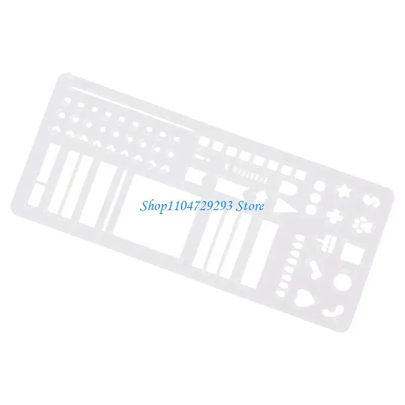 Handmade Journal Templates Ruler Planner Stencils Drafting Tools for Journaling 