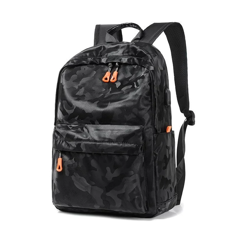 

Gentleman New Style Camouflage Oxford Cloth Backpack Large Capacity Wear-resistant Waterproof Business Fallow Travel Bag