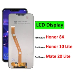 New For Huawei Mate 20 Lite Honor 10 Lite 8X LCD Display Touch Screen For Huawei SNE-AL00 Display INE-LX2 SNE-LX1 SNE-LX2 LX3