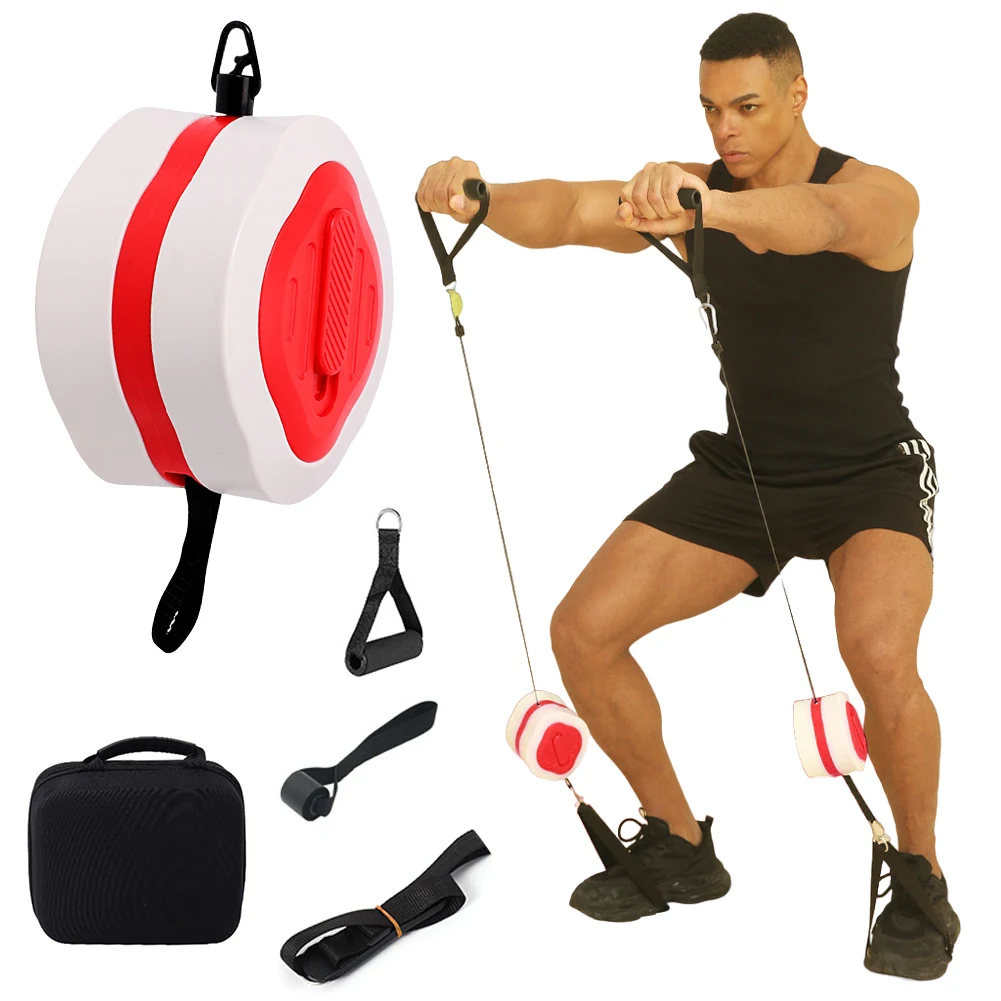 

Resistance Machine Adjustable Resistance Arm Strength Training Equipment Multifunctional Training Pull Pump for Workout Exercise