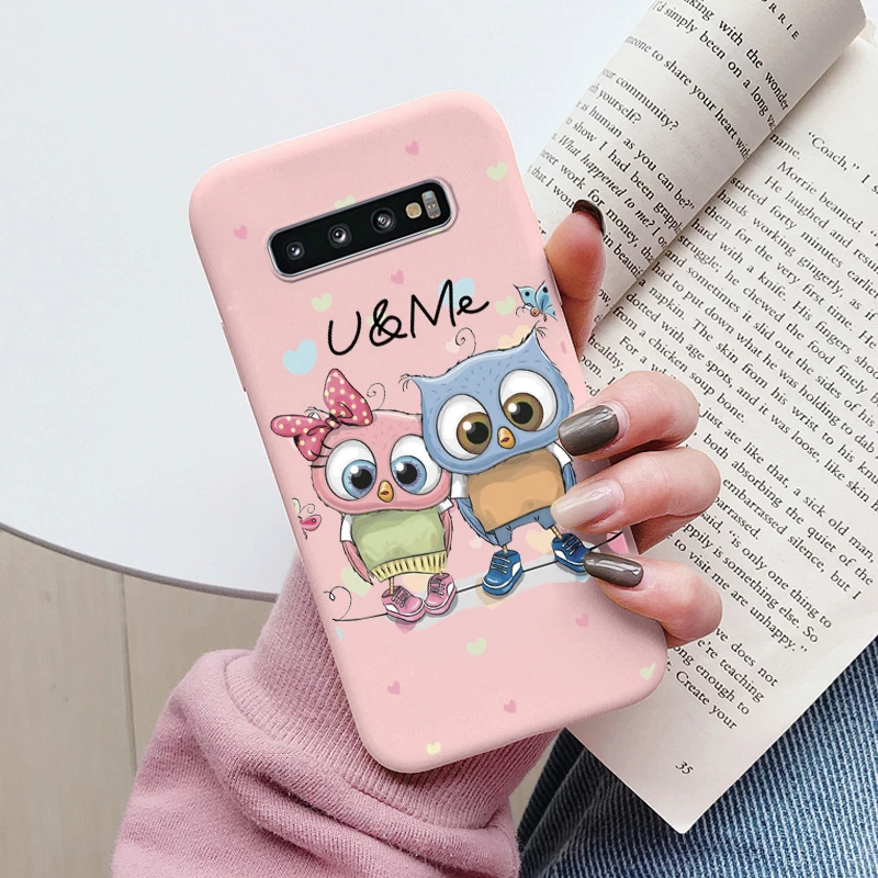Fall Für Samsung Galaxy S10 S10 Plus S10E Telefon Abdeckung Nette Cartoon Candy Gemalt Weiche TPU Coque Für Samsung S10 s10 + S10E Funda – Detail 24