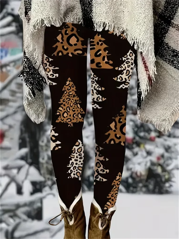 

Women's Leggings christmas leggings Stretchy Slim Tights Sexy Fashion Yoga Pants Trendy Cool Workout Trousers