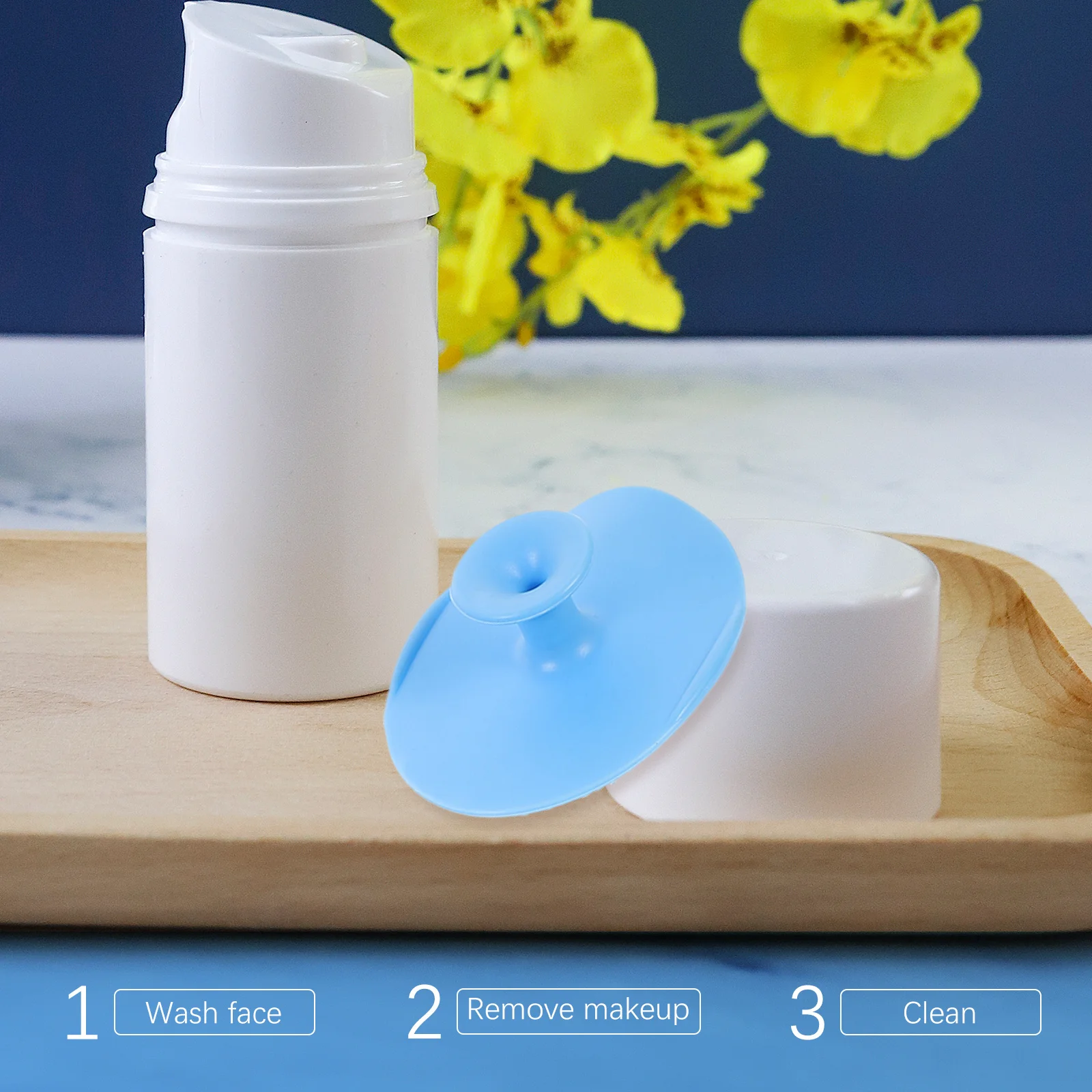 

6Pcs Reusable Silicone Face Brush Exfoliating Cleanser for Home Use Head Scalp Massage Face Exfoliator Cleanse Exfoliator