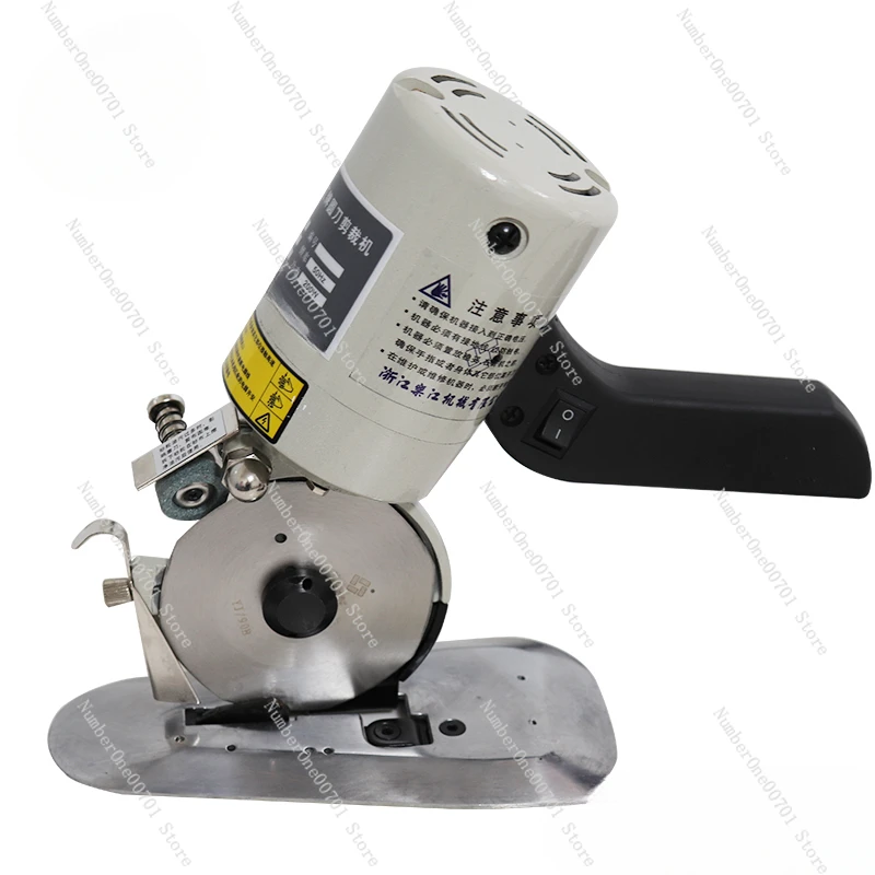 Electric Clippers Hand Push round-Knife Cutting Machine Electric round Knife Cloth Cutting Machine