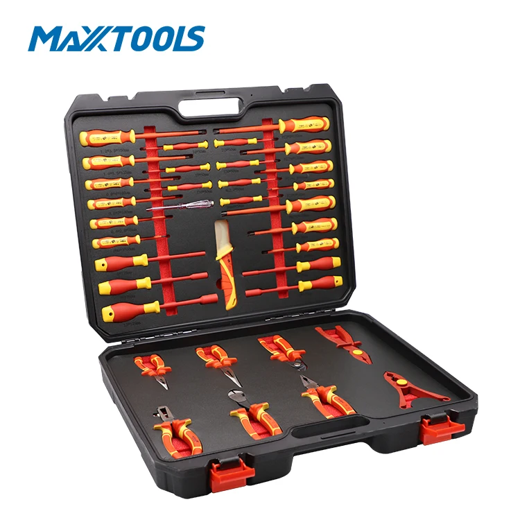 

35pc Insulated Plise And Screwdriver VDE Tool Set