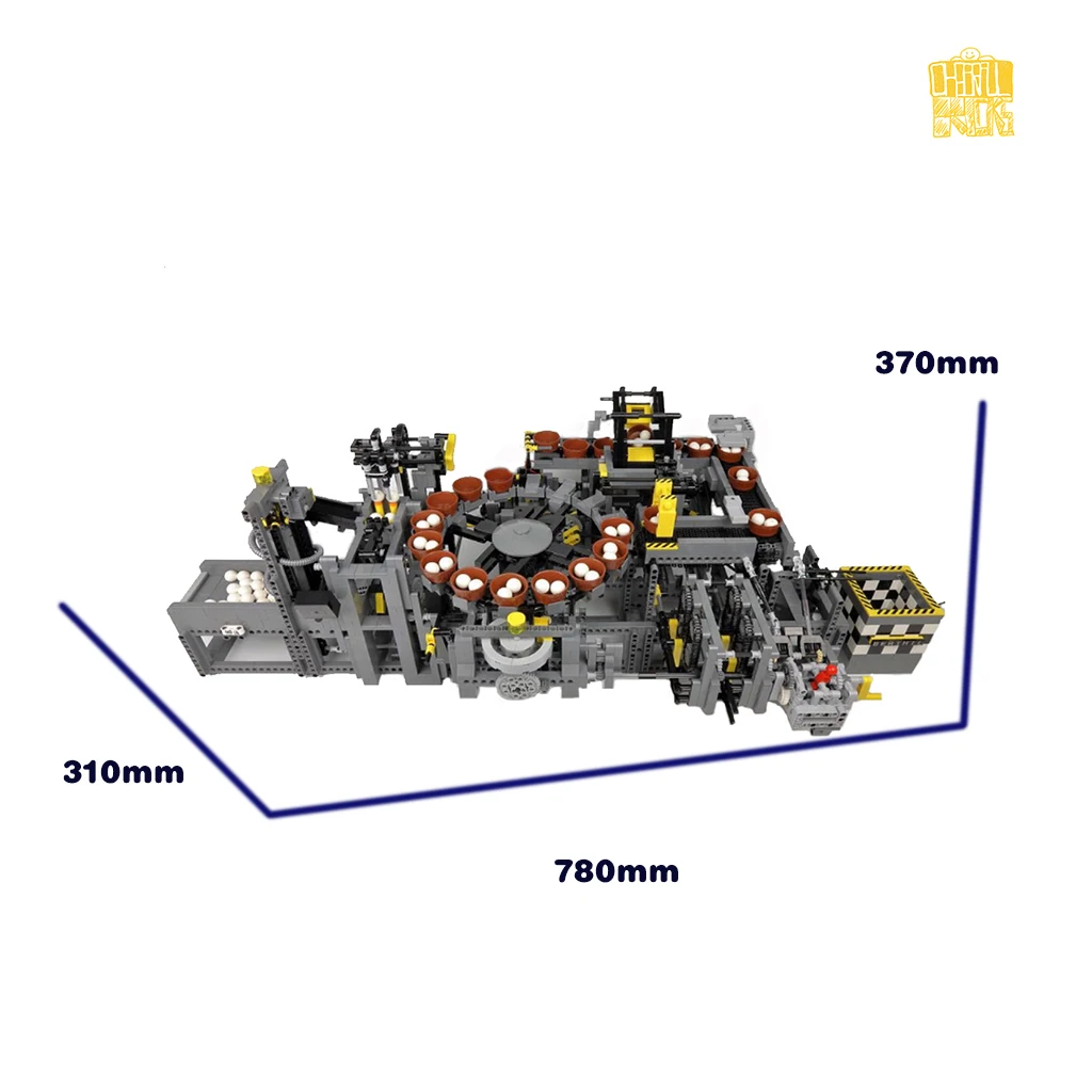 MOC-24605 Ball-Factory New StyleV3 Model With PDF Drawings LEGOin Building Blocks Bricks DIY Birthday Christmas Gifts