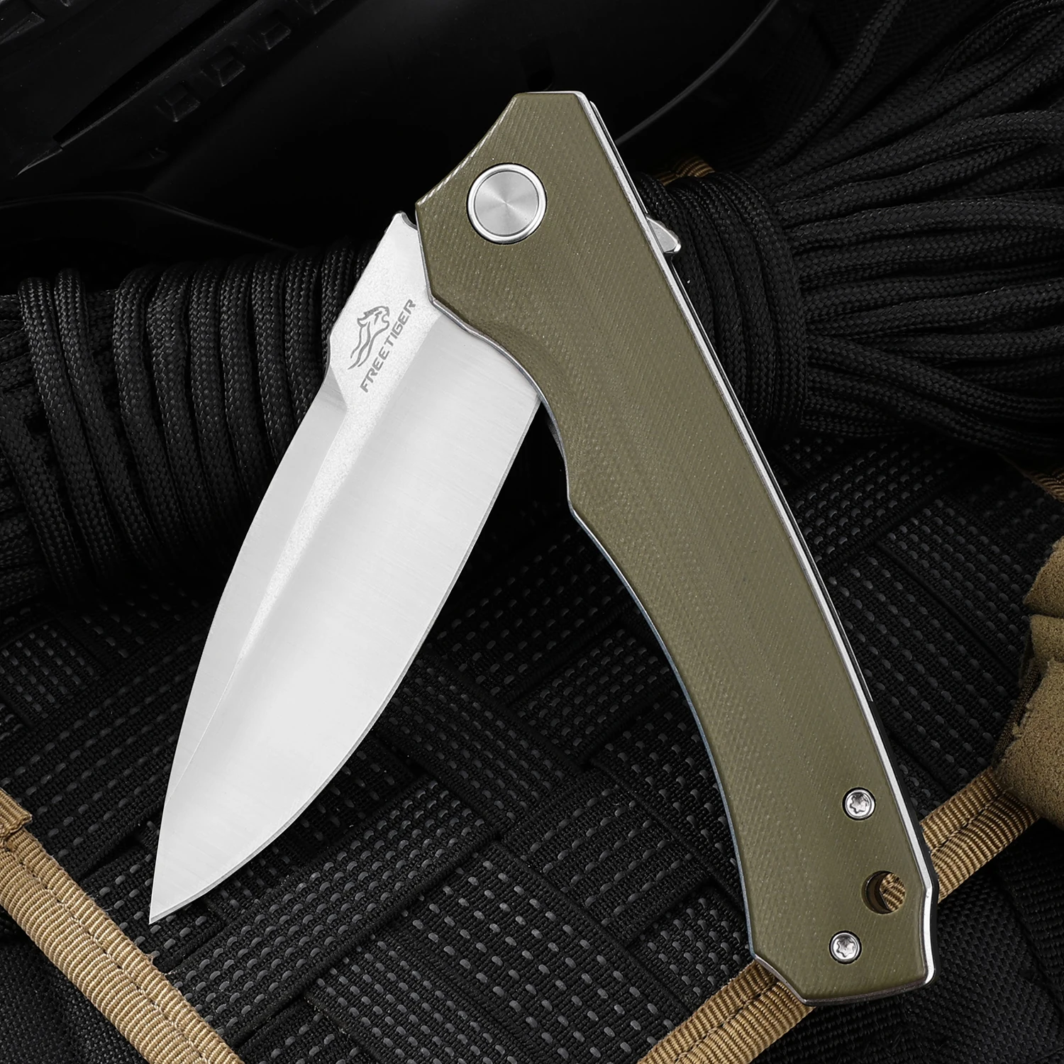 FREETIGER FT91 D2 Blade Folding Pocket Knife Outdoor Camping Survival Knives EDC Hand Tools for Box Cutter - view 3