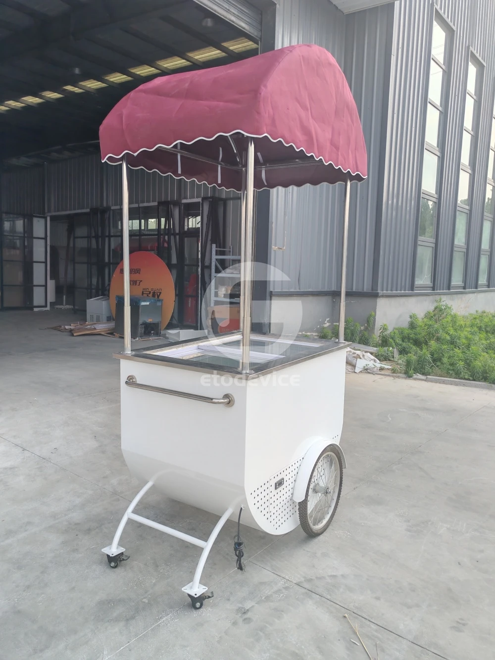 Carrinho de Mão Portátil para - Street Fashion Vendors avaliação e preço