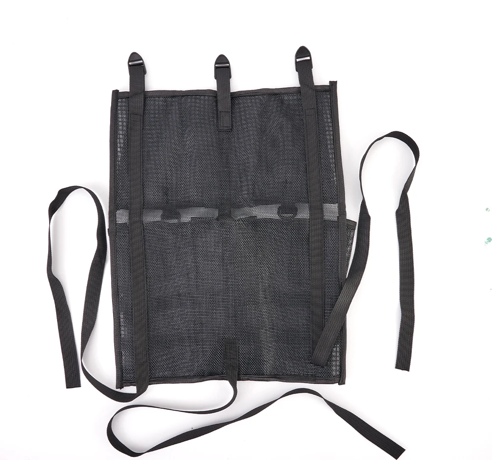 High Quality Nylon Mesh Kayak Aluminum  Seat Storage Bag Seat Organiser Bundle Canoe Seat Kayak Accessories Storage Tool