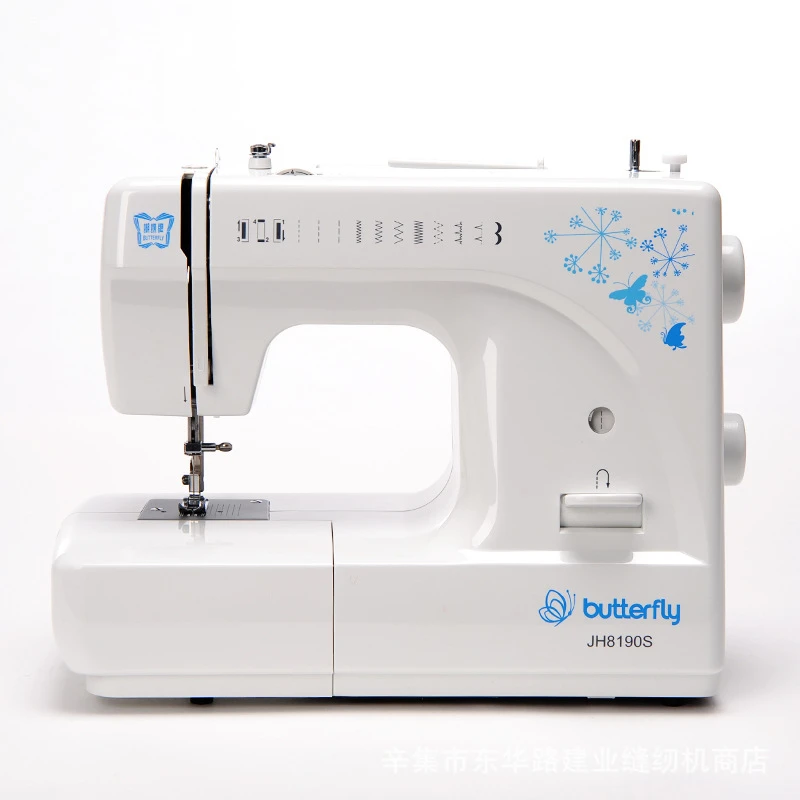 家庭用電動多機能蝶ミシン,厚手のベルト付き,刺embroideryと縫製用