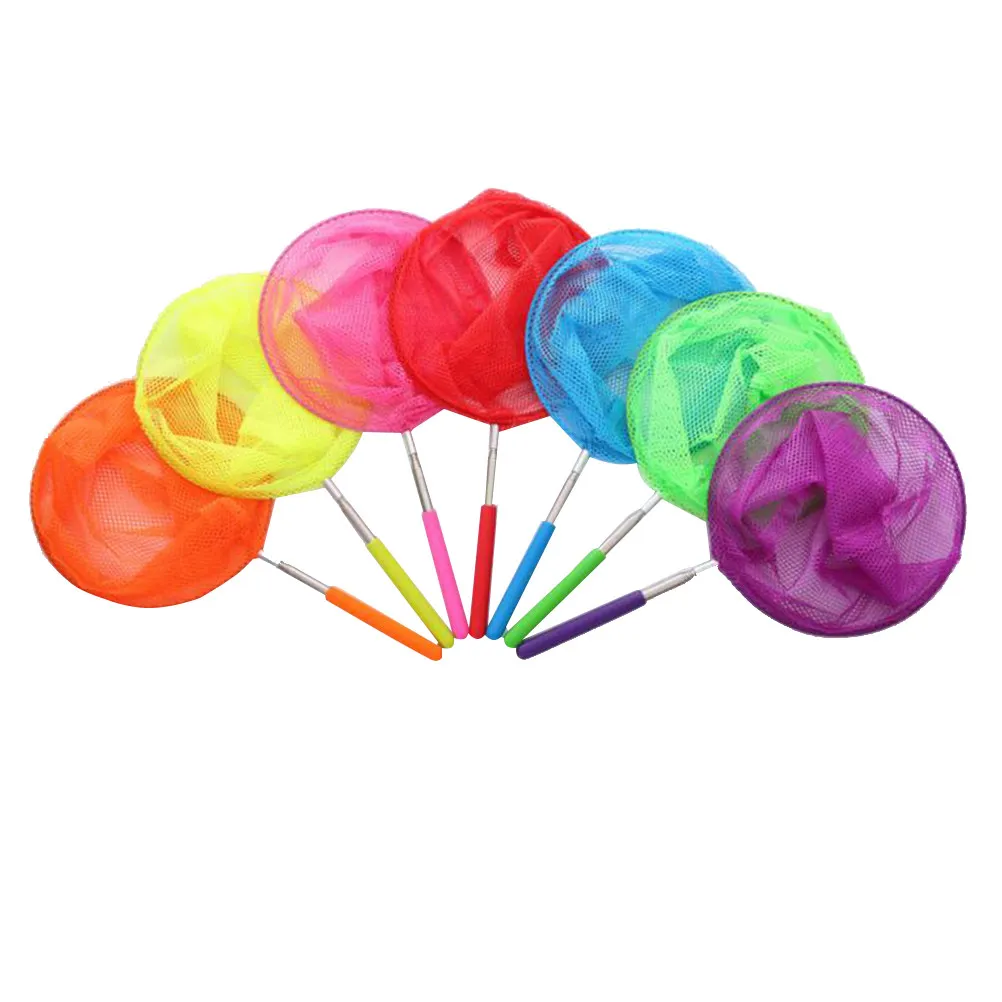 6 Reti Telescopiche per Bambini, Strumenti per l'Esplorazione all'Aperto, Reti Estensibili per Catturare Insetti e Farfalle, Attrezzatura da Pesca per Bambini