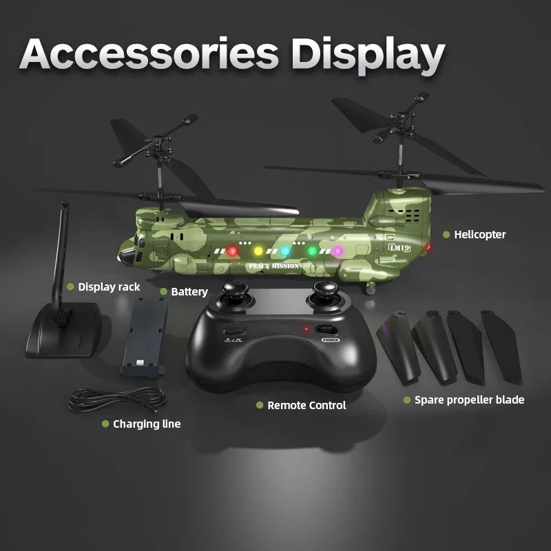 2.4G RC 4CH Helicopter HD Aerial Photography 3 Gears Gesture Remote Control Aircraft Cool Lights Children's Toy Model Boy Gift