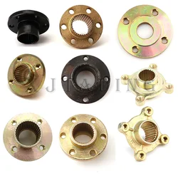 For 50cc-250cc ATV Go kart UTV Buggy Golf Cart Quad Bike Rear Axle Brake Disc Sprocket Mount 17T 23T 28T 31T 32T Teeth Hub