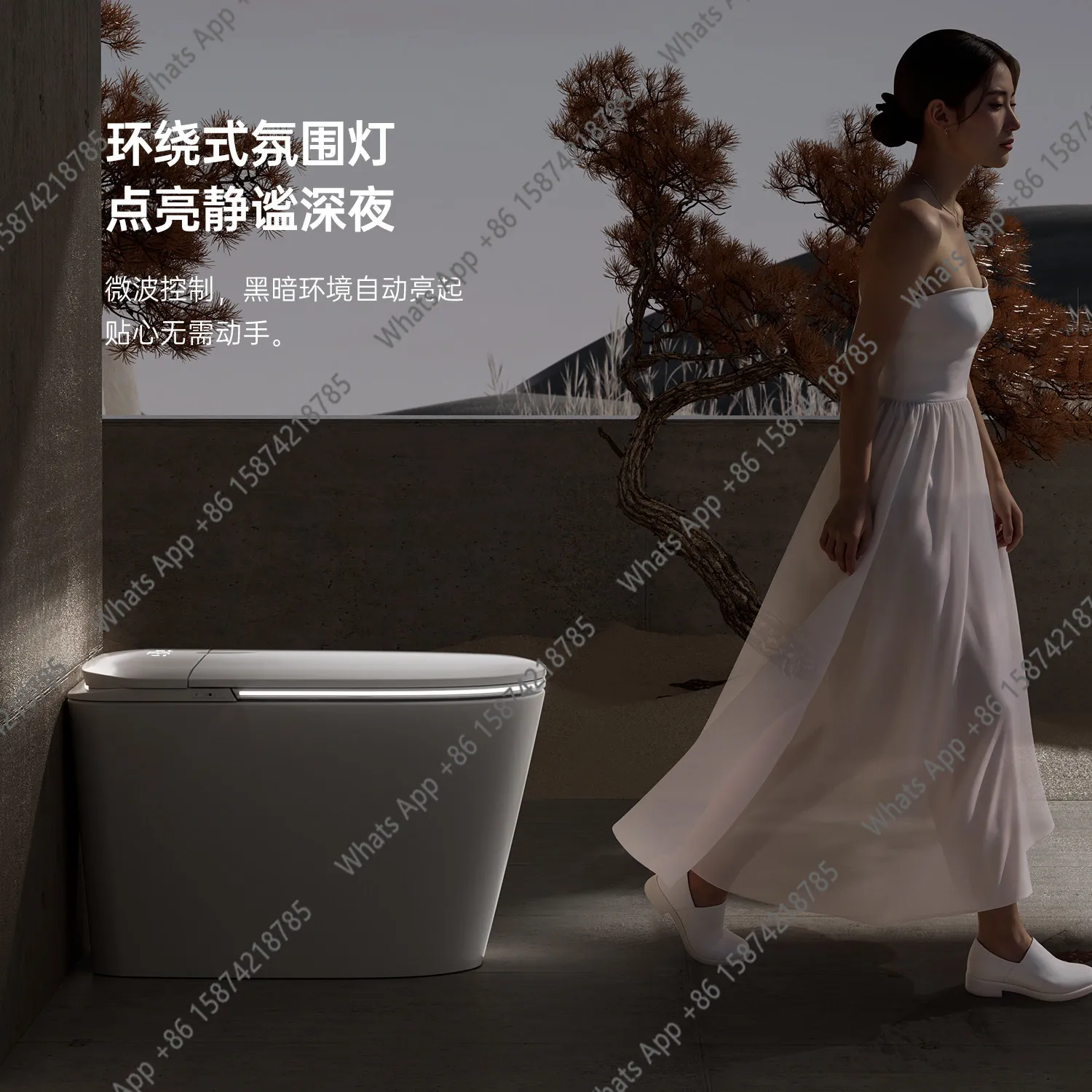 Skin black smart ultra-thin toilet integrated instant adult universal hidden button aromatherapy deodorizing foam shield