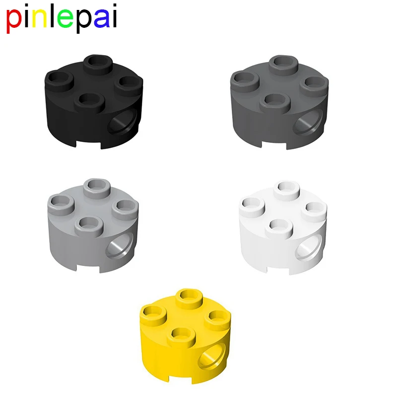 Pinlepai 17485 Brick 2x2 Bricks Round Pin With Hole Blocks Cylinder Building Block Assembled Particles Diy Toys For Children