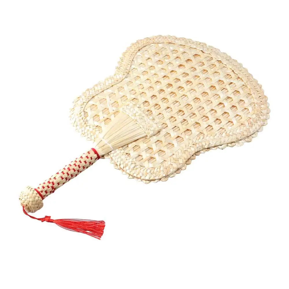 Artificial Summer Pushan Chinese Style Decorative Old Hand-Woven Cooling Fan Woven Fan Home Decoration Hand Fans