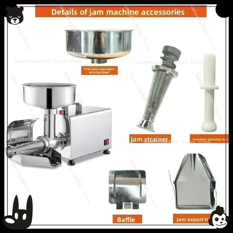 

Для томатов, черники, клубники, фруктового соуса, оборудование для изготовления электрического джема, машина из нержавеющей стали, коммерческая плита для варенья