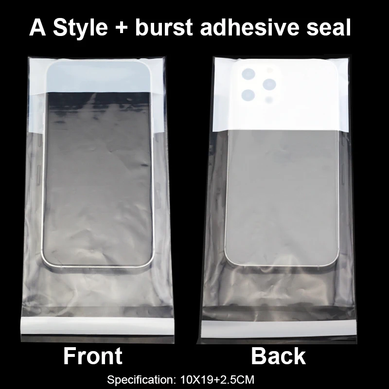 

500pcs Disposable No Photography Allowed Phone Bag PE Confidential Bag Anti-camera phone Pouch For Private events weddings