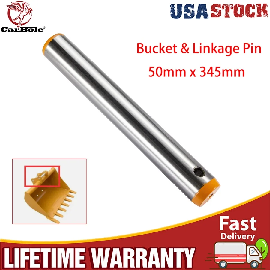

For CAT Komatsu Hitachi Bucket Linkage Systems Excavator Bucket Pin 50mm x 345mm