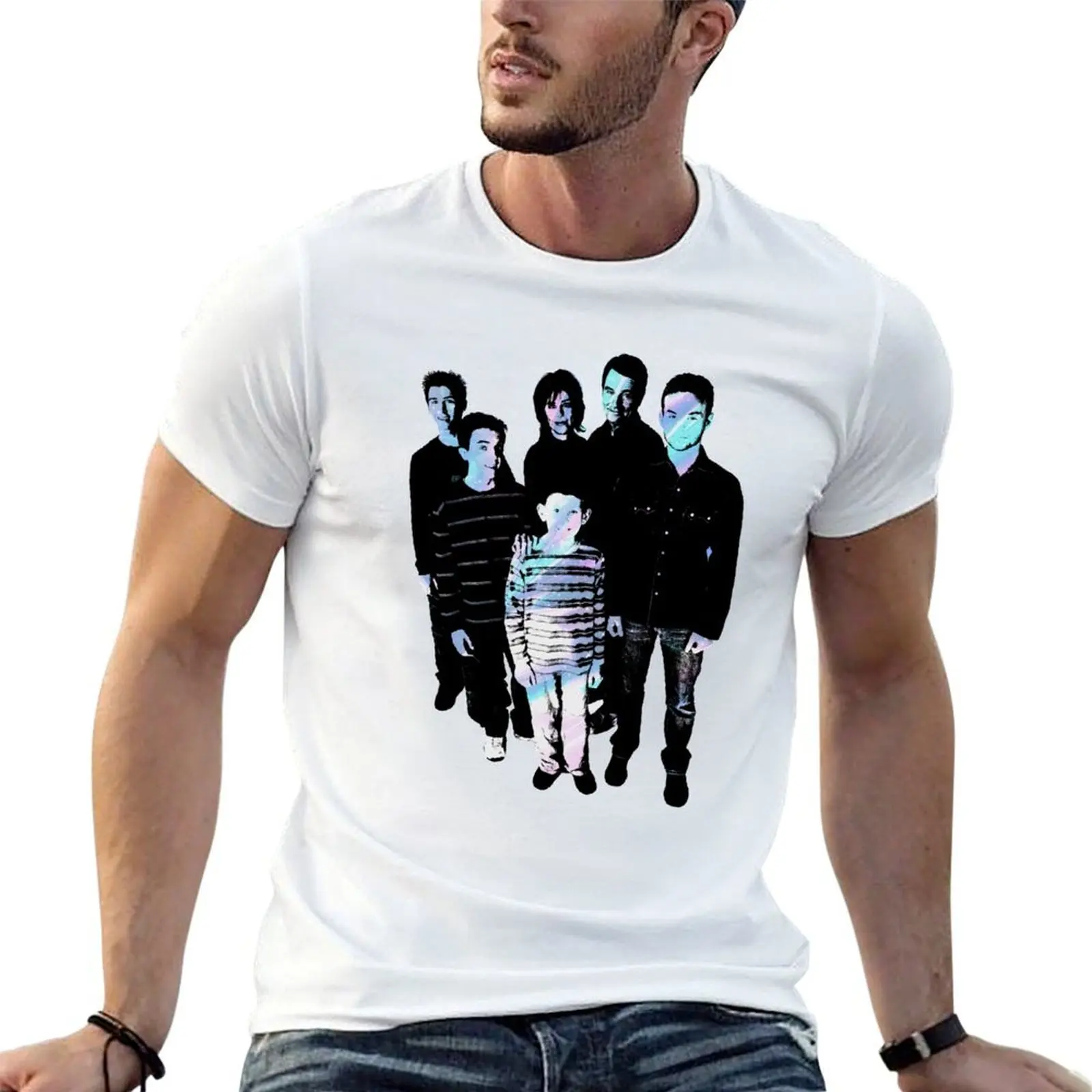 

Malcolm in the middle-holographic T-Shirt man t shirts cotton man graphic t shirt anime t shirts for man T-Shirt