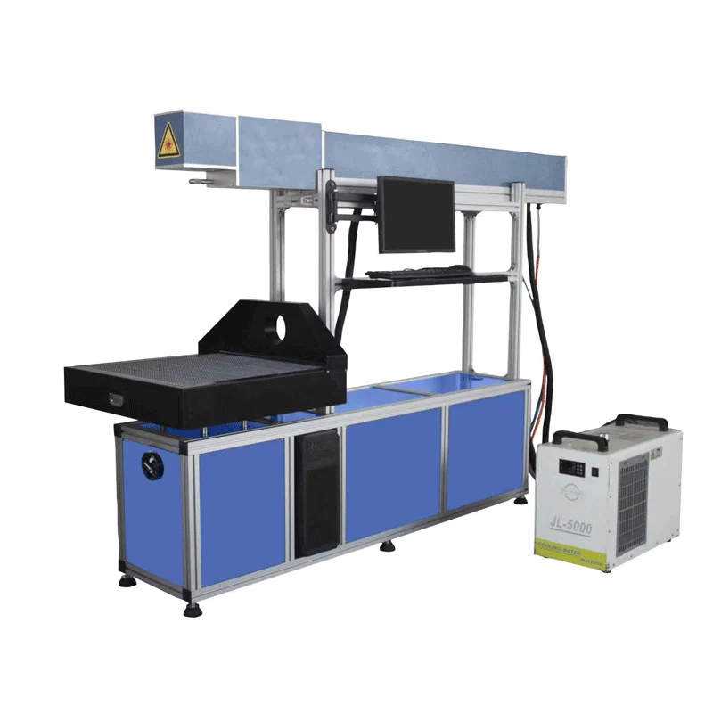 100w 150w 3D Dynamic CO2 Laser Marking Machine For Ceramics Tile Engraving