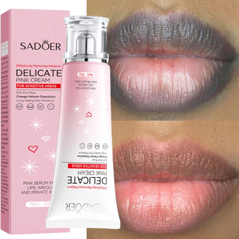 Mascarilla Labial Aclarante Rápida, Bálsamo Labial para Eliminar la Oscuridad, Suero Exfoliante, Reduce las Líneas de los Labios, Elimina la Piel Muerta, Nutre, Repara y Cuida los Labios, Maquillaje