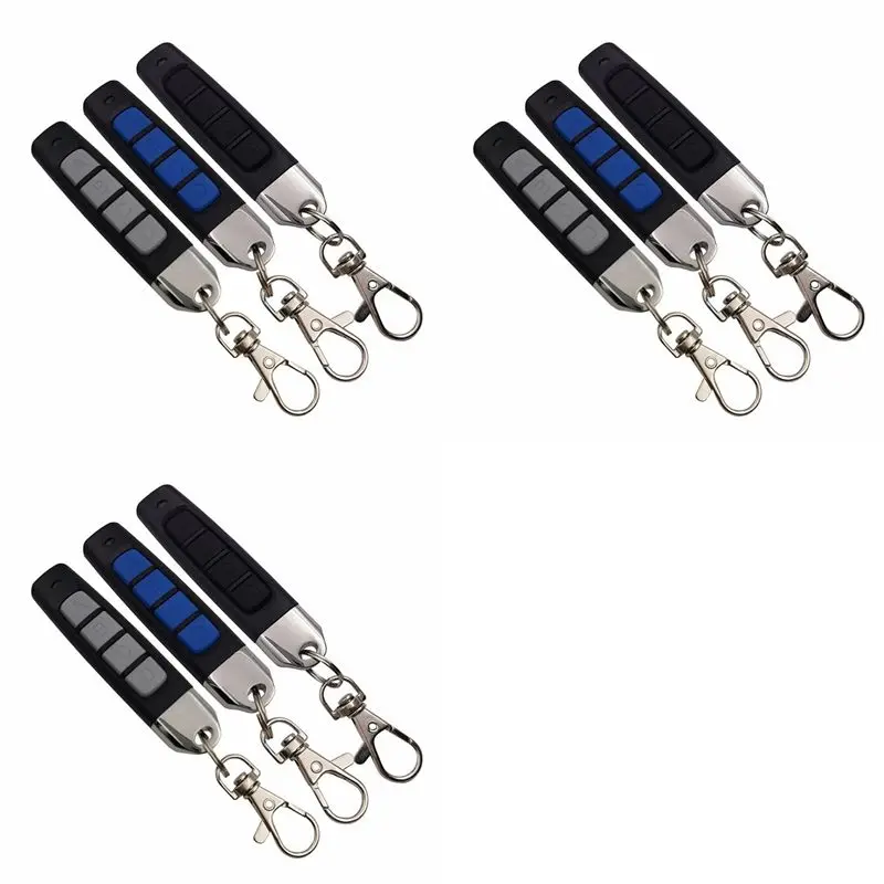 【PREÇO-DROP!】 Duplicador de controle remoto 4 em 1, 9 unidades, controle remoto de cópia 433Mhz, duplicador de chave de clonagem sem fio, controle remoto