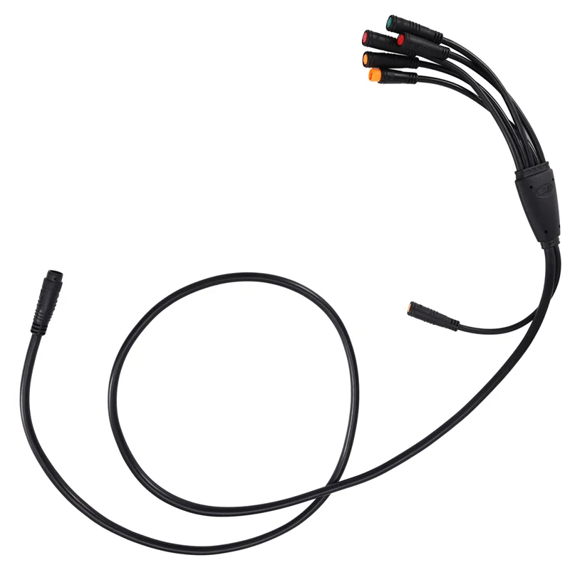 

-ABHW 1T6 Waterproof Cable 9 Pins For Julet Ebike Extension Cable Electric Bicycle Connectors For Throttle, Brake, Display