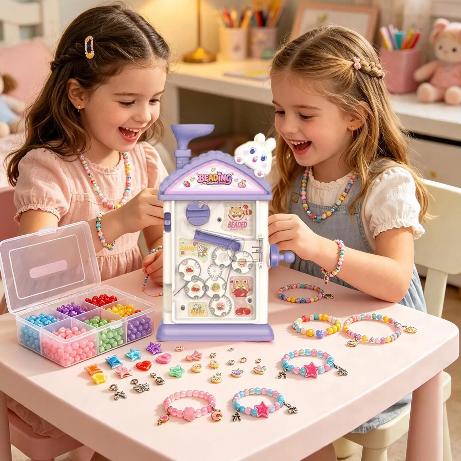 diy-kids-bracelet-jewelry-making-kit-bead-craft-set-girls-handmade-accessories-toy-creative-gift-for-birthday-christmas-holiday
