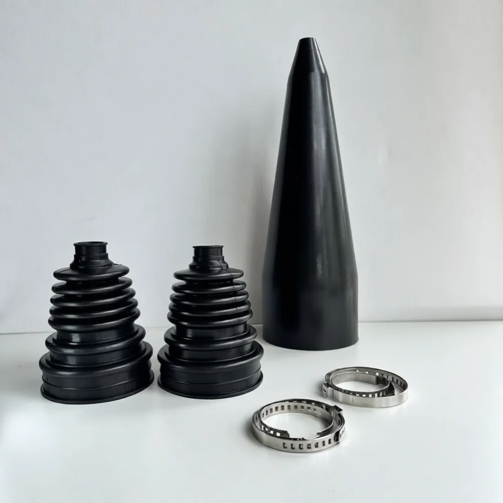 Car CV Joint Boot Replacement Kit Universal Driveshaft Dust Cover Elastic Rubber Protective Shield Repair Tool