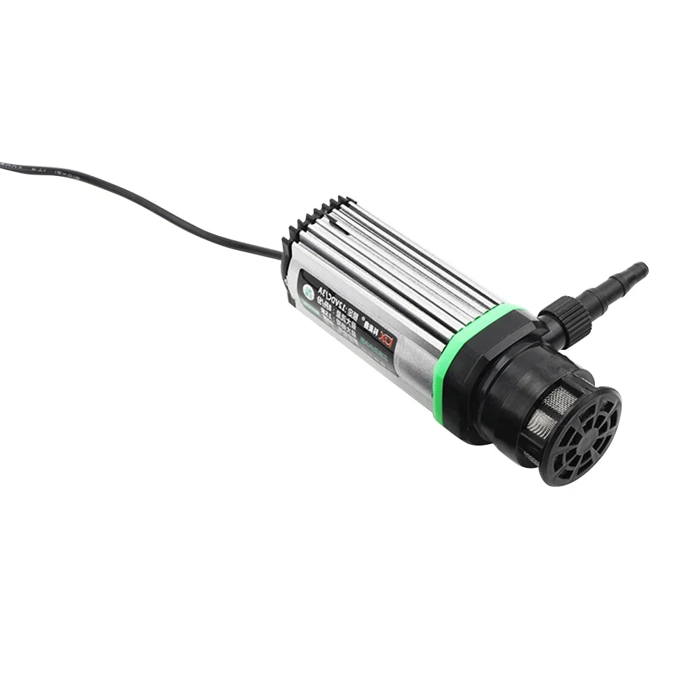 DC 12V Submersible Water Pump Water Flow Speed Adjustable Bottom Suction Water Pump for Slotting/Cutting/Water Drilling Machine