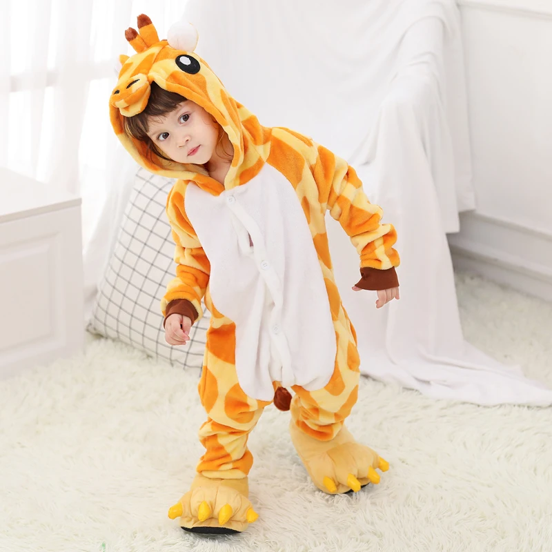 

Cartoon Animal Long Need Girfe Onesie Performance Suit loween Par Fly Matching Outfit Cisas ow Costume