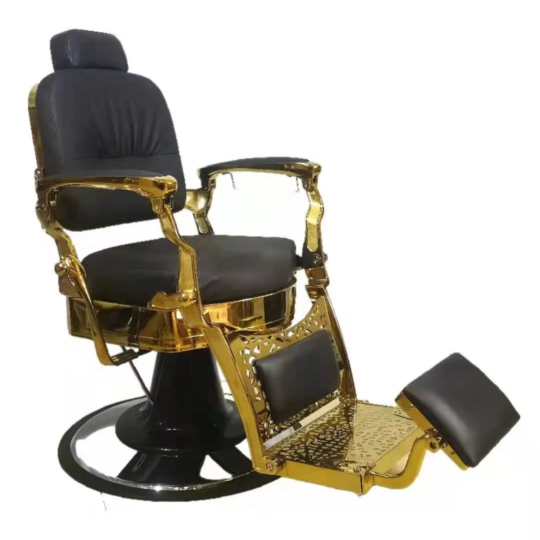 

2021 Hot Sales Luxury King Barber Shop Beauty Salon Hair Cutting Barber Chair
