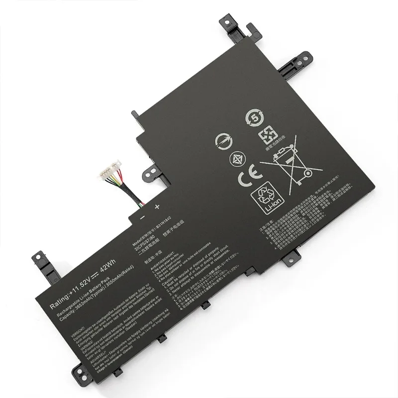 11.52V 3653mAh B31N1842 untuk 15 F513EP | K513E | KM513UA untuk ASUS M513IA | S513EA | S531F | S533UA VivoBook X513EA | X531FA