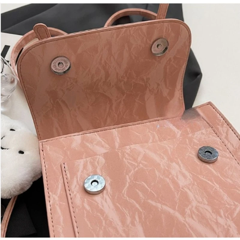 High-end Sense Niche Backpack Bag New Fashion Crossbody Bag Female Ins Style All Matching Shoulder Bag High Appearance Level view 3