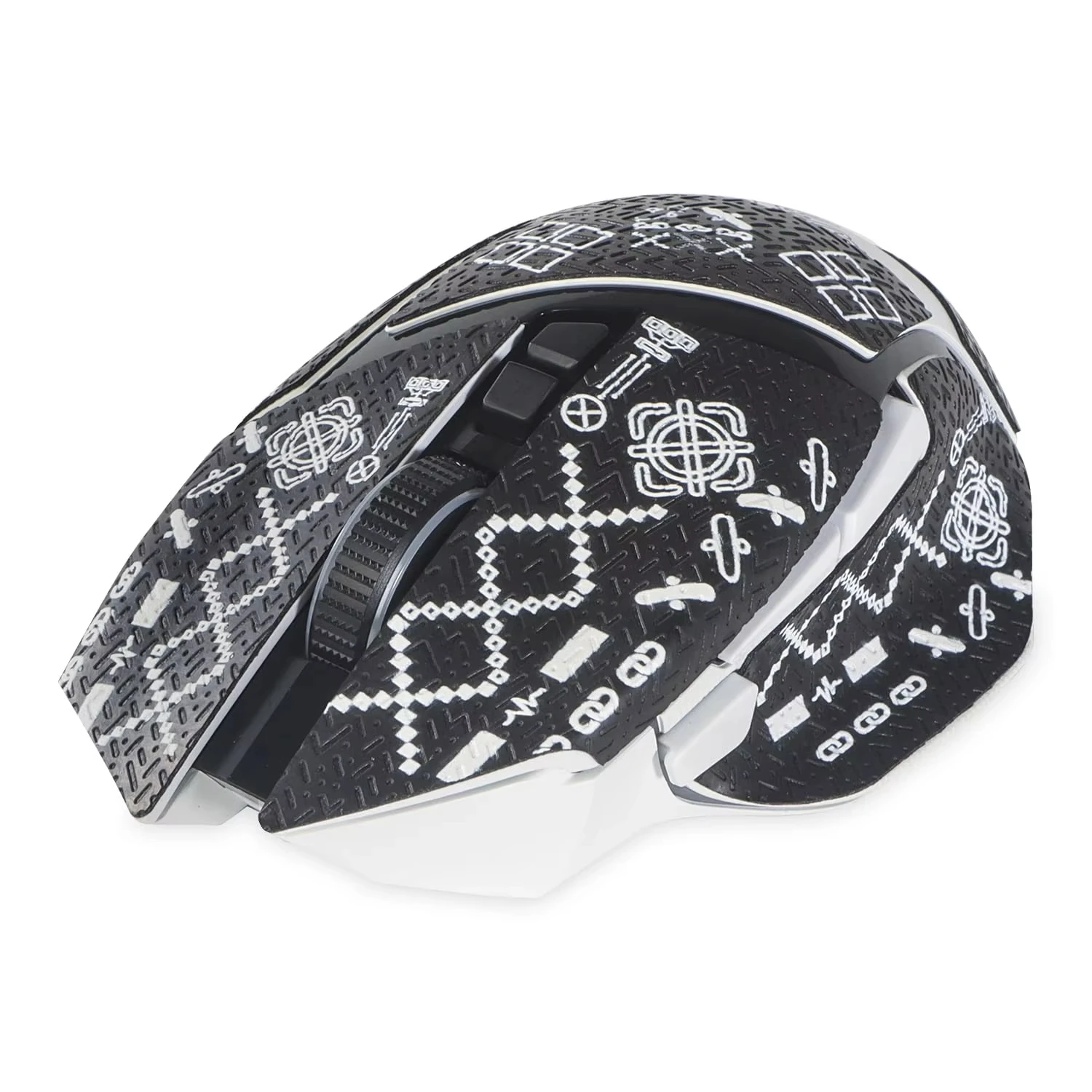 For Razer Basilisk V3 Pro Wireless No Mouse DIY Handmade Mouse Grip Tape Skate Sticker Non Slip Lizard Skin Suck Sweat