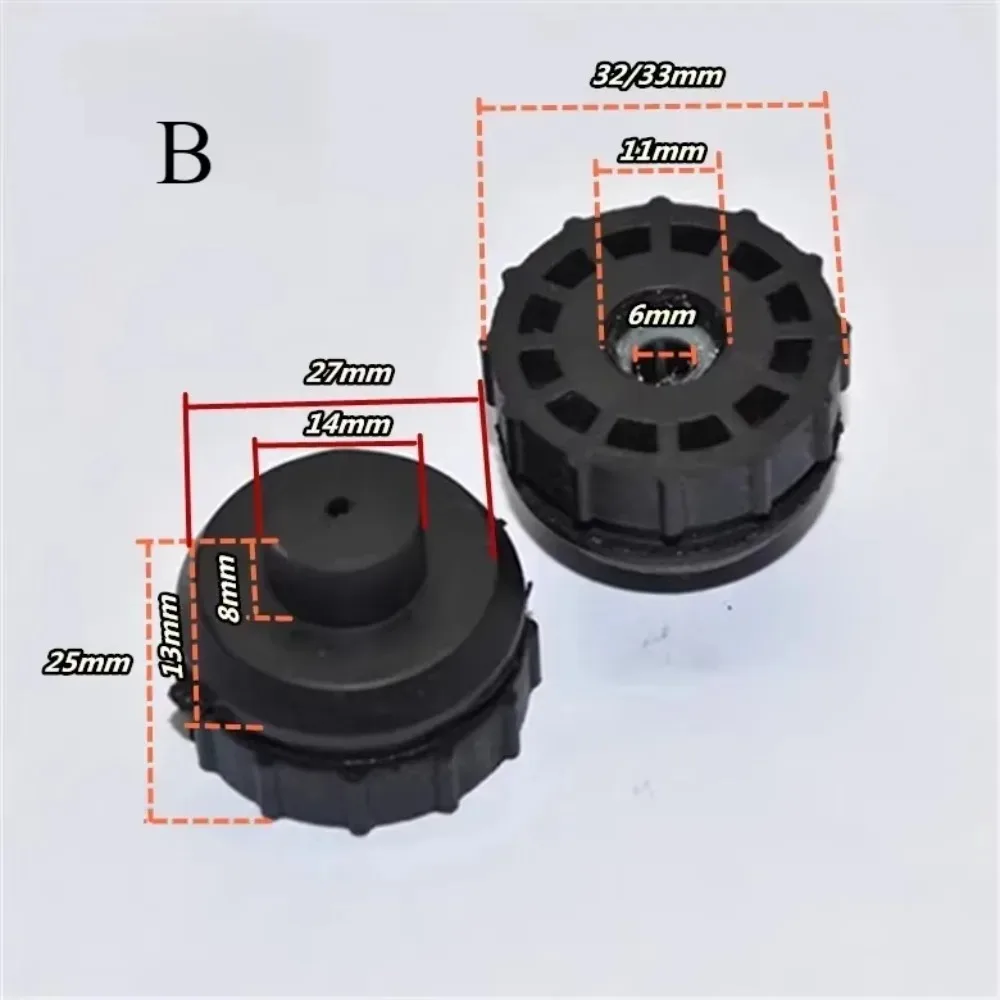 1pcs for Zhigao Midea Haier TCL air-conditioner within the hanging machine cross-flow fan bearing seat rubber washer 5
