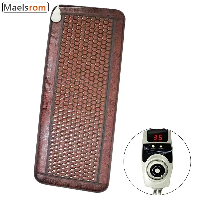 

Электрический нагревательный коврик, нефритовый германиевый турмалин, терапевтический коврик для облегчения боли, релаксации, домашнего использования, массажный коврик, дальний инфракрасный порт