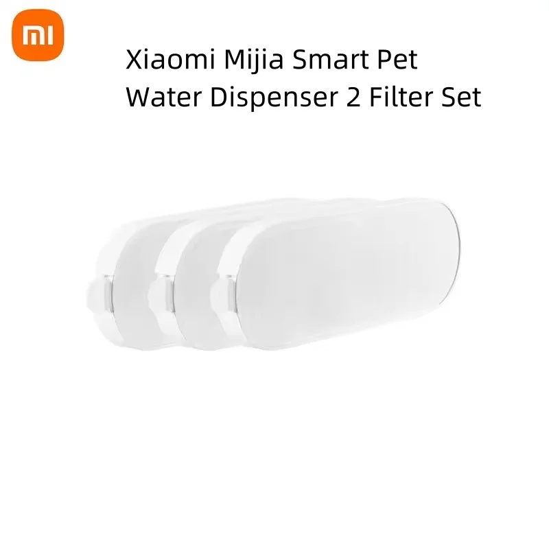 

Оригинальный комплект фильтров Xiaomi Mijia Smart Pet Water Dispenser 2, 3 шт., сменные фильтрующие элементы для умного диспенсера для воды для животных Xiaomi Mijia 2