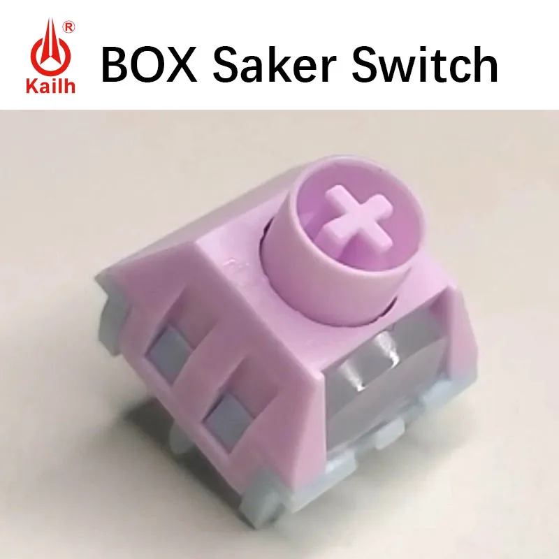 

Механический переключатель Kailh BOX Falcon, линейный, 1.3 мм, быстрый отклик, ход 2.0 мм, 42gf, с RGB-подсветкой, для кастомных механических клавиатур