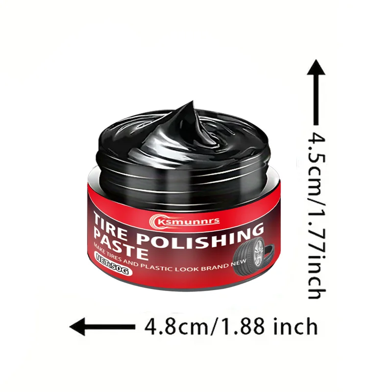 Premium Tire Wax: Durable Enhancer Anti-Aging Long-Lasting Shine image 5